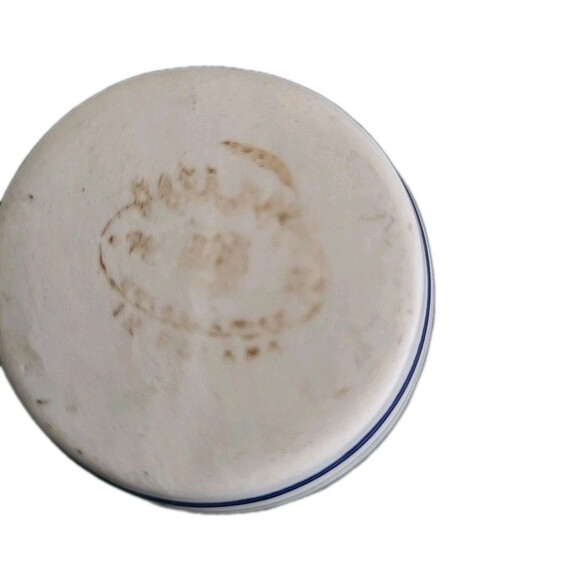 Boleslawiec Vintage WR UNIKAT Polish Pottery Blue FlowersPATTERN VASE 3.25" EUC - Picture 6 of 8